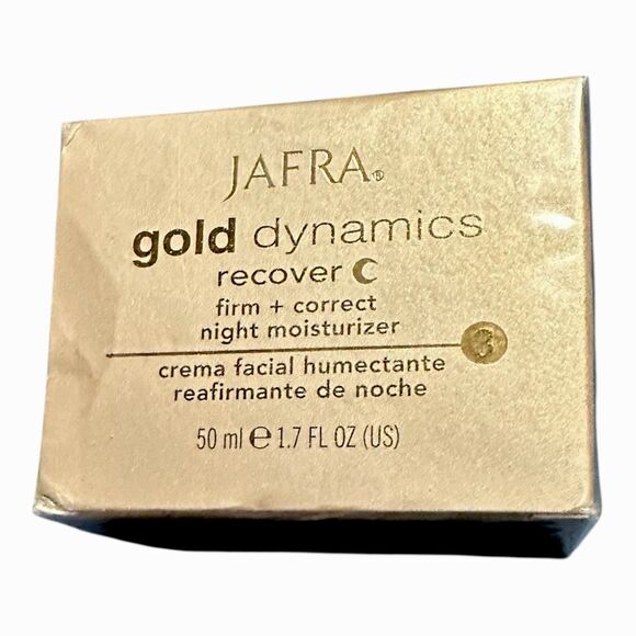 JAFRA Gold Dynamics Recover Firm + Correct Night Moisturizer - NEW in Box - Picture 1 of 5